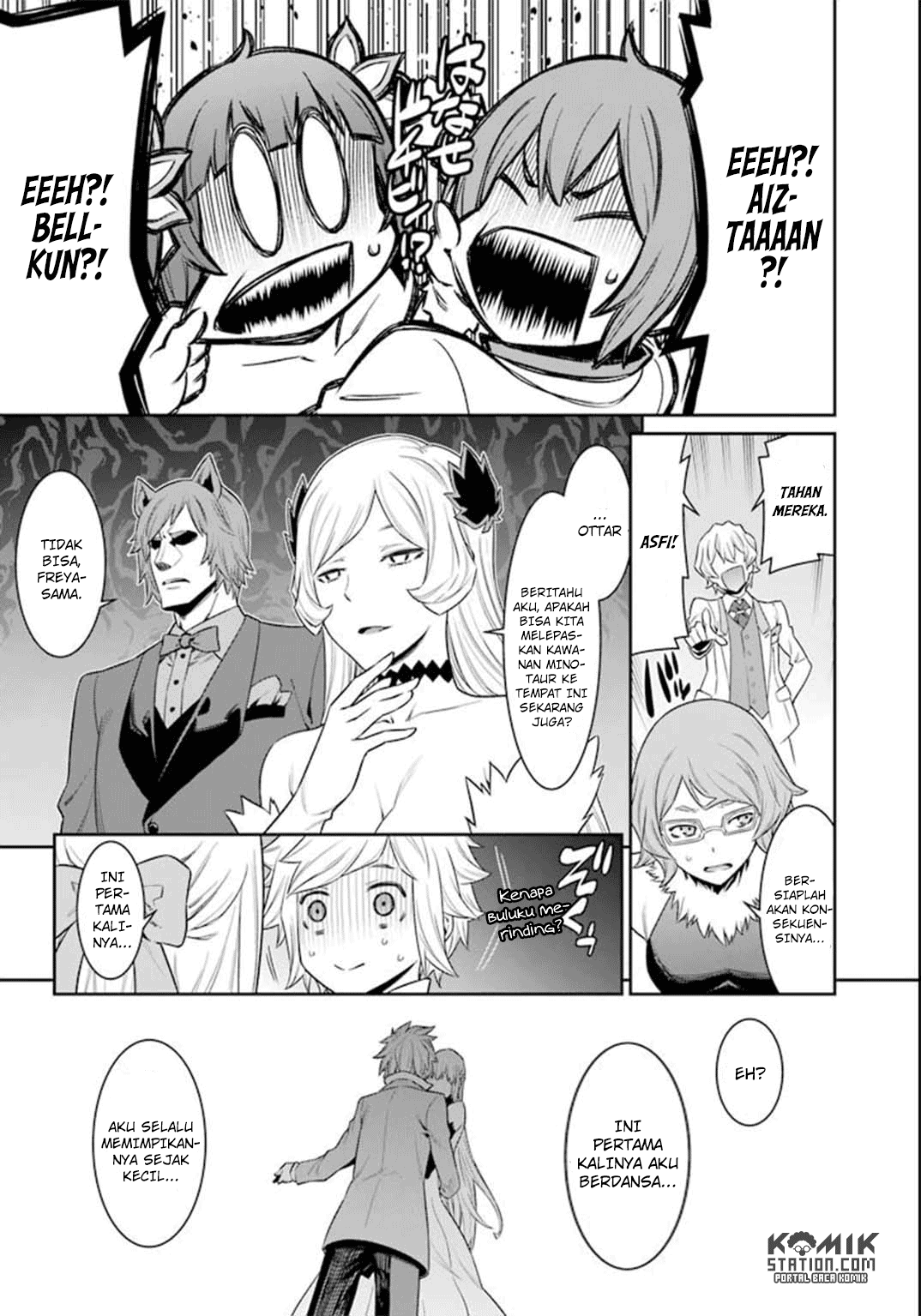 Dungeon ni Deai o Motomeru no wa Machigatte Iru Darou ka Chapter 89 End